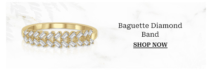Baguette Diamond Band