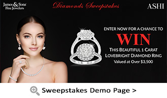 Sweepstakes Demo Page