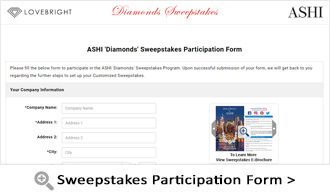 Sweepstakes Participation Form
