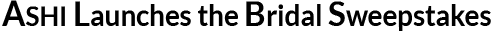 Bridal Sweepstakes 2022