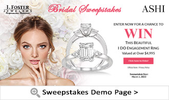 Sweepstakes Demo Page